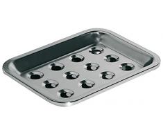 Gelco op541129Â Attuale Porta Sapone Metallo Cromato, 14Â x 10,5Â x 2,30Â cm