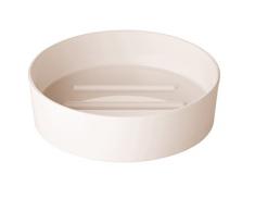 RIDDER portasapone Touch, in poliresina, Beige, 11 x 11 x 3 cm