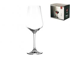 Pasabahce Curve Calice Vetro da 47.5 cl, Trasparente, 6 Pezzi