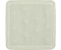 Grund Mamor - Tappetino per Vasca da Bagno, 100% Gomma Sintetica, Senza PVC, Bianco, 24 x 32 cm