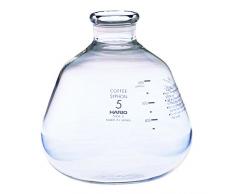 HARIO - Ciotola Inferiore in Vetro per sifone da caffÃ¨, Trasparente Sifone NXA Transparent