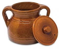 ALECOOK PTRA20 Appendiabiti tradizionale da 20 cm, 2 litri, fango refrigerante