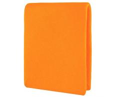 CelinaTex Aqua Lenzuolo Elasticizzato Letto Contenitore Letto ad Acqua Cotone Elastan 200x220-220x240 cm Arancione