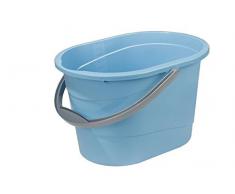 OKT - Secchio con Strizzatore, Disponibile in 3 Colori Blu