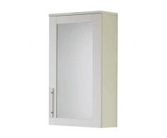 Simply Elan - Armadietto in truciolato, 22,2 x 35,2 x 72 cm, Colore: Bianco