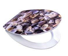 RIDDER Concha - Copriwater in MDF, Multicolore 447 x 379 mm