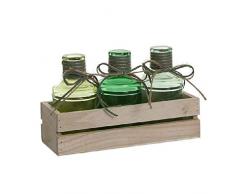 DCASA Set di 3 bottiglie in scatola Home unisex adulto