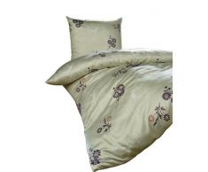 Janine Design 06/3726Â Monza Biancheria da Letto in Raso di Cotone MAKO con Copripiumino di 135Â x 200Â e 80Â x 80Â cm