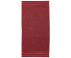 Kleine Wolke Royal 3003462262 - Asciugamano da bagno, 50 x 100 cm, colore: Rosso