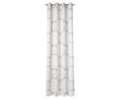 SchÃ¶ner Wohnen 70080-001-140-250 Cooly - Tenda con Occhielli, Dimensioni: 140 x 250 cm, Colore: Bianco