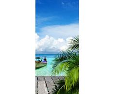 PeelitStickit ID 010-60 x 130 cm, Altezza Paradise Vacation, Adesivo da Parete in Vinile di Alta qualitÃ