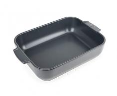 PEUGEOT PSP60060 Appolia Pirofila Rettangolare 32cm, Ceramica, Schiefergrau