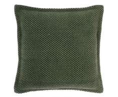 Unique Living - Cuscino decorativo, Cotone, Mayfly Green, 45x45cm