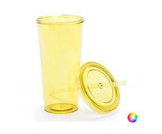 BigBuy Cooking Bicchiere con Cannuccia (750 ml) 144874