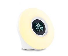 ADE Radio reloj despertador Digital c/alarma y Luz regulable