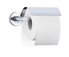 Blomus areo Porta Carta igienica con Montaggio a Parete, Argento Opaco, 15.5Â x 16.5Â x 6Â cm
