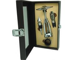 Anitex ZJ9202-Set di Accessori da Vino, Colore: Argento