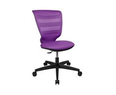 Topstar X-Pander Junior Sedia Girevole per Bambini, Tessuto, Violett, 54 x 44 x 89 cm