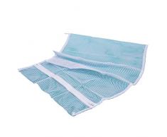 BÃ¼rstenmann Spazzola Uomo 1802Â Sacco Salvabucato per 3Â kg di Biancheria, Poliestere, Bianco, 2Â x 17.5Â x 20Â cm