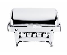 MEPRA Palace Portacandele Rettangolare, Acciaio Inossidabile 18/10