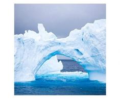 Tavolo Design Antartico Iceberg 55 x 55 x 45 cm, Colore Tavolo: Bianco. Dimensioni: 55 x 55 x 45 cm.