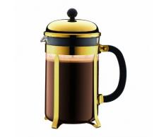 Bodum Chambord, Caffettiera, 12 tazze, 1,5 l, colore: oro