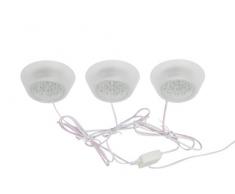 Brilliant, Lampada LED da incasso, set da 3 pz