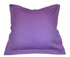 Home Basic 042 - Cuscino Decorativo in Nido dApe, 60x60 cm, Bordo 5 cm, Colore Rosa