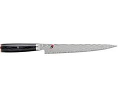 MIYABI 34680Â âÂ 241Â âÂ 0Â 5000Â FCD Sujihiki Coltello Giapponese Acciaio Marrone 37Â x 6Â x 3Â cm