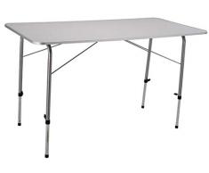 Magazzini Cosma Tavolino Professionali Pieghevole, Acciaio, 120 x 60 cm, Lino, Taglia Unica