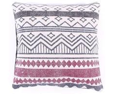 La Finesse Copricuscino Decorativo Quadrato 50 x 50 cm per la casa in Cotone per Soggiorno Divano Camera da Letto cc353, Tessuto colorato, Taglia Unica