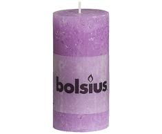 Rustic Candela, Cera di paraffina, Lilla