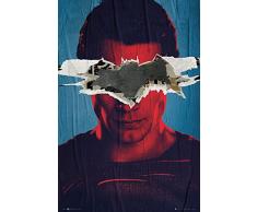 Batman v Superman Dawn of Justice Superman Teaser Film Movie Poster Plakat Druck - GrÃ¶sse 61x91,5 cm