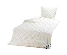 f.a.n. Frankenstolz, Piumino Leggero in Cotone, Beige (Natur), 155 x 220 cm