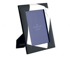 H&H Portafoto Silver/Nero 20X25 Arredo E Decorazioni Casa, Argento, 20x25 cm