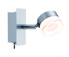 Articolo 603,77 da parete faretto, integrato, Argento