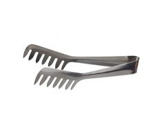 Relaxdays, Spaghetti Pinze da Cucina in Acciaio, Servire Spaghetti & Insalata, per Buffet, Lavabile in Lavastoviglie, 20 cm,Argento, Inox, 1 pz