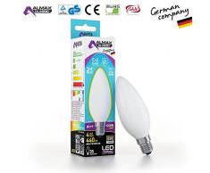 ARUANA LED GMBH INTERNATIONAL 0035 candela LED C35, E14, opaca, 4 W 220 â 240 V, 440 lm, 2800 K, bianco, 1