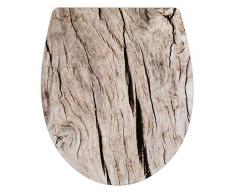 Wenko - Copriwater, 38,8Â x 45Â x 10Â cm, Plastica, 38.5x6.5x46.6 cm