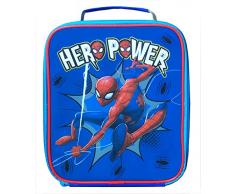 Polar Gear Borsa portapranzo Spiderman Hero, Esterno in Poliestere 600D, Blu, Taglia Unica