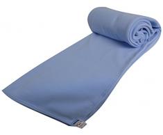 La Coperta in Pile 12010002-240-D5 Thermotec 240 x 260 Centimetri Denim Poliestere Tessuto