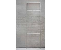 Jan Kurtz Hip Porta Asciugamani, Acciaio Inox, Argento, 170 cm