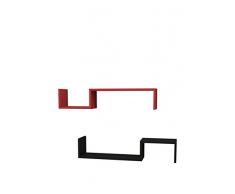 Home Factory Set Mensola A Muro 2 Pz. Liatris