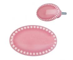 Clayre & Eef 63429 - Pomello per Porta, 4 x 3 x 4 cm