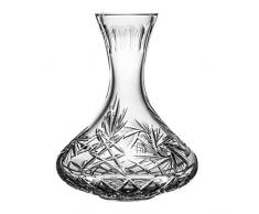 Crystaljulia 11522 - Caraffa per vino, in cristallo al piombo, 1250 milliliters