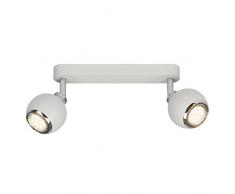 Brilliant AG Lampadario GU10, 3 W, Bianco