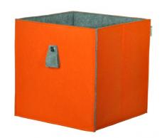 PhÃ¶nix Leonardo 817401OR - Contenitore portaoggetti in Feltro per scaffale