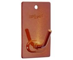 Brinox Mini Appendiabiti Adesivo 2.6x4.3x2.1 cm Porcellana