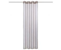 Homemaison Tenda a Righe, Poliestere, Lino, 240Â x 140Â cm