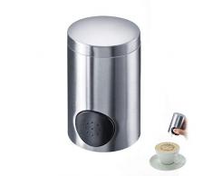 Westmark Dosatore di dolcificante Inox, Acciaio Inossidabile, Argento, Nero, 5 x 5 x 8.6 cm